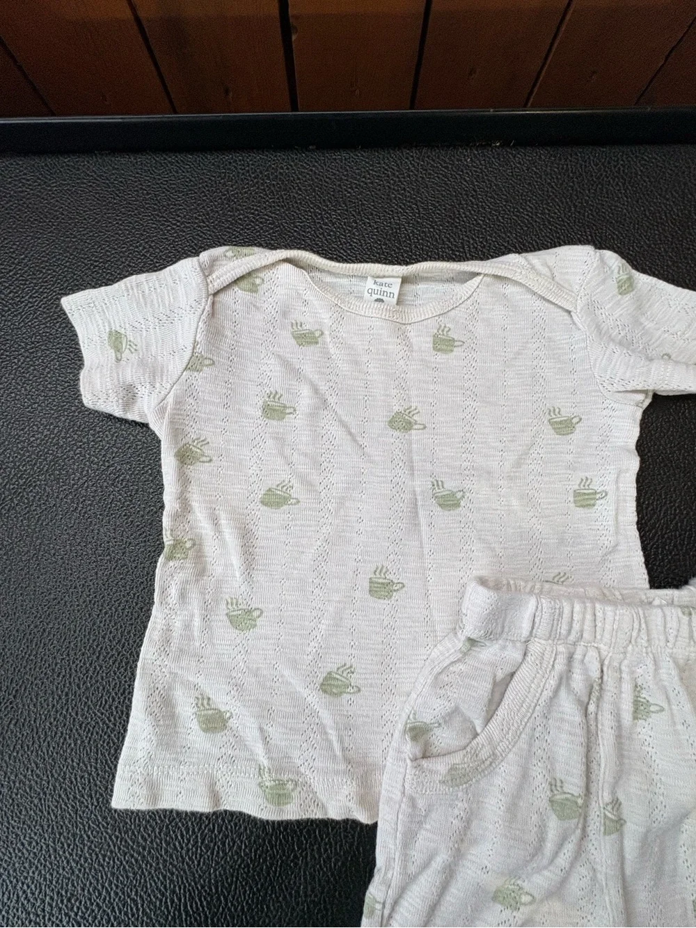 Kate Quinn coffee theme pajamas set